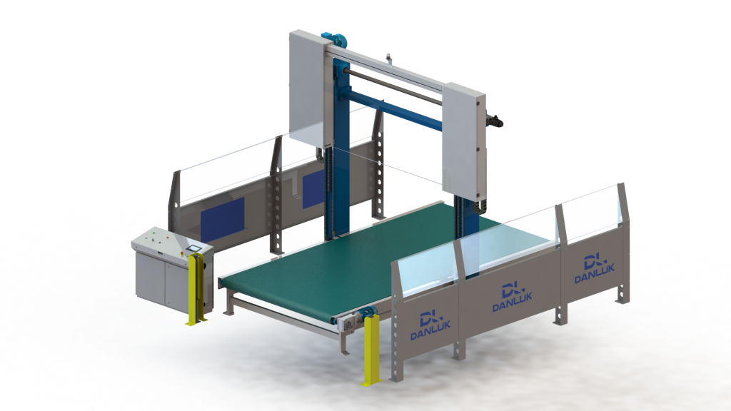 laminadora horizontal para bloques de espuma