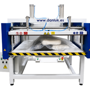 Prensa de envasado y sellado neumático para almohadas y cojines Danluk PA-150
