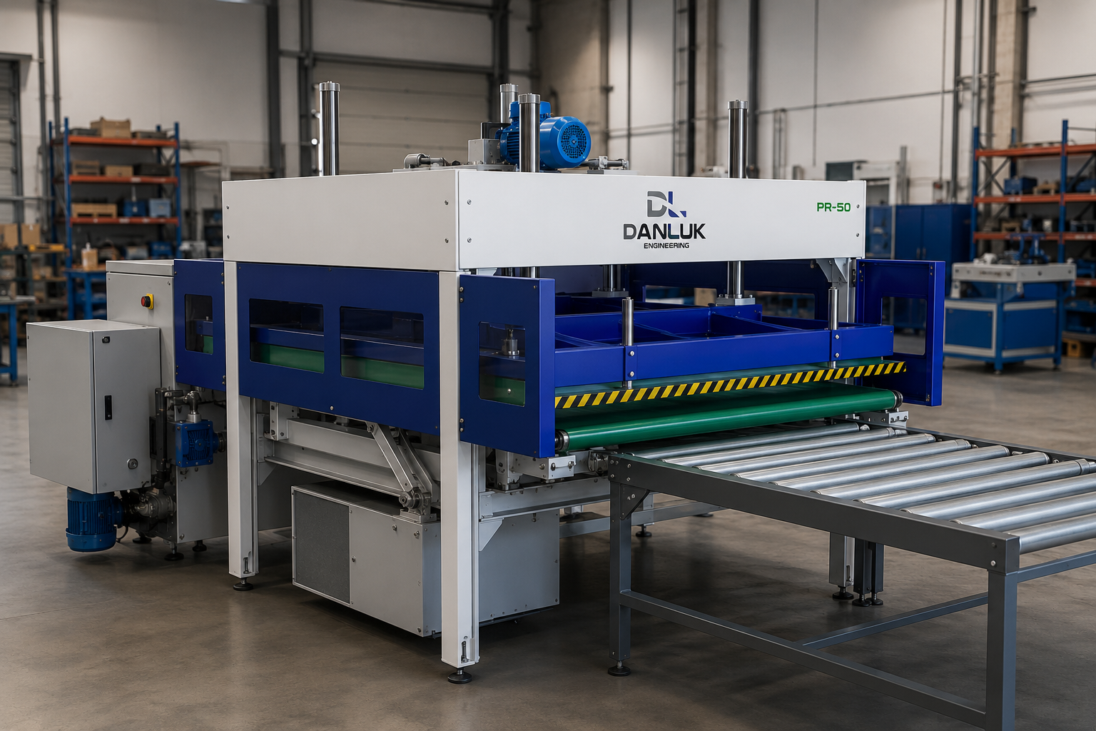 Prensa enrolladora de colchones PR-50 de DANLUK